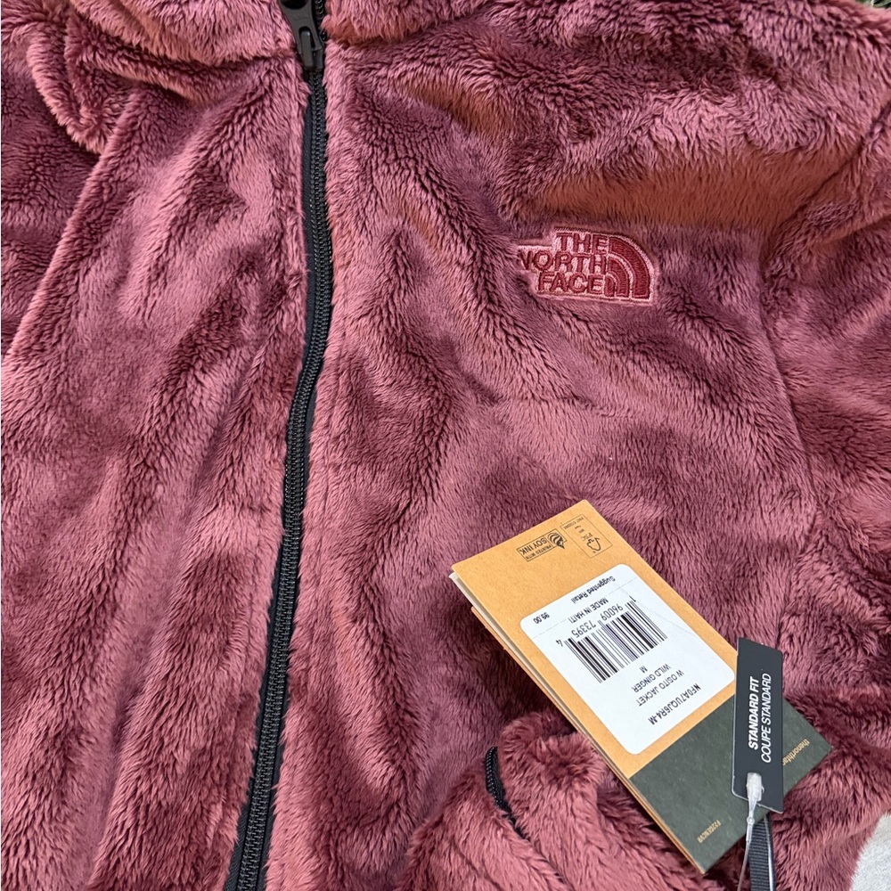 The North Face Maroon Fleece Jacket